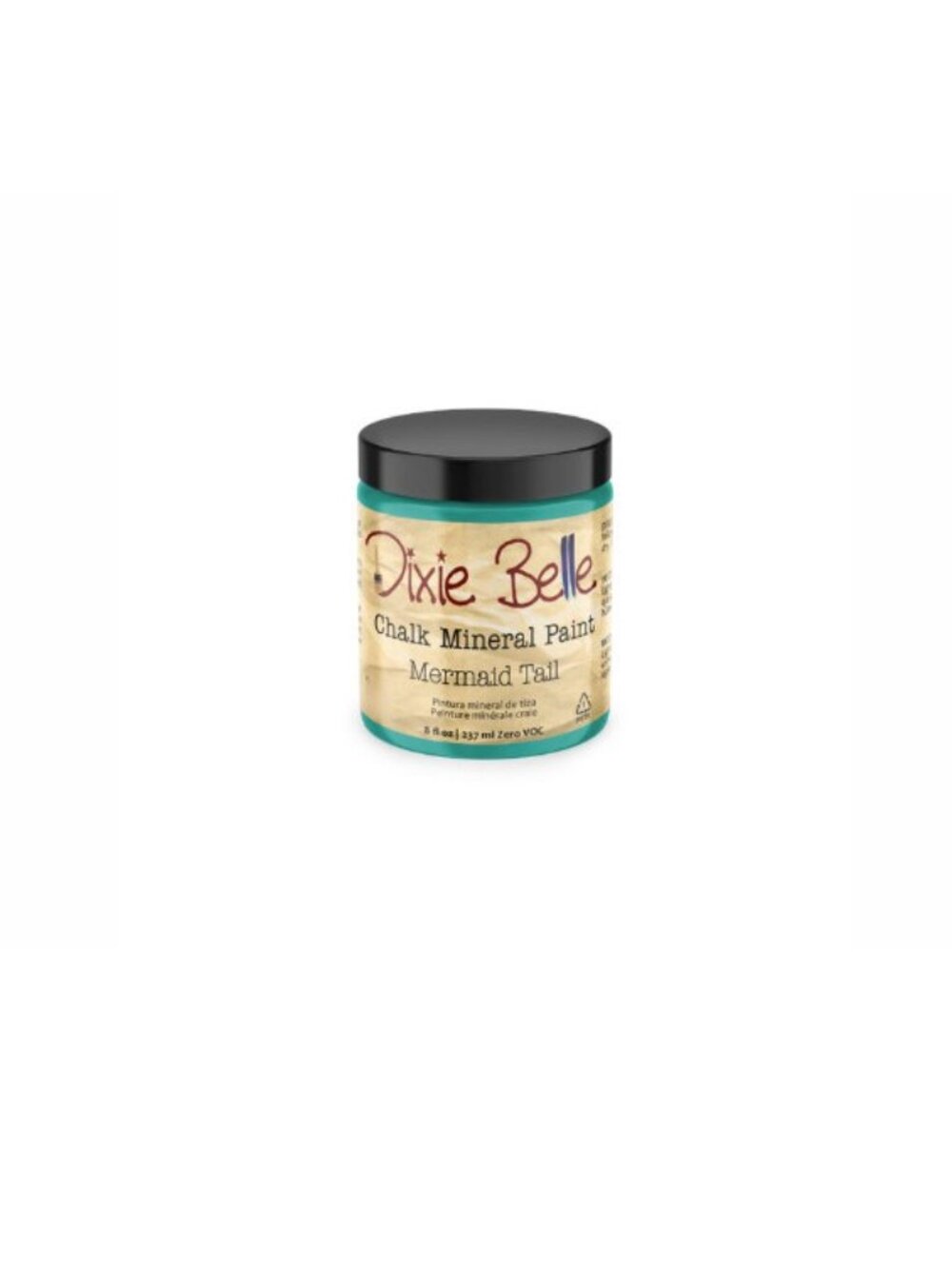 New Sealed Mermaid Tail Dixie Belle Chalk Mineral Paint 8oz - Picture 2 of 3